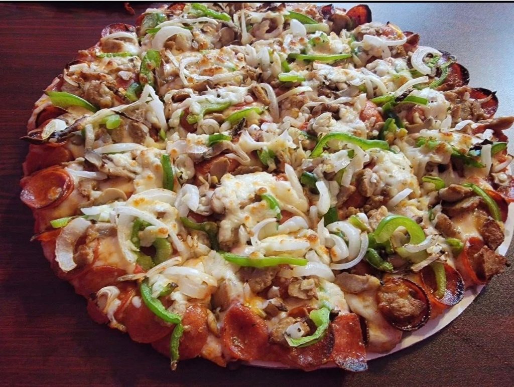 Italian food at USA Pizza Town
